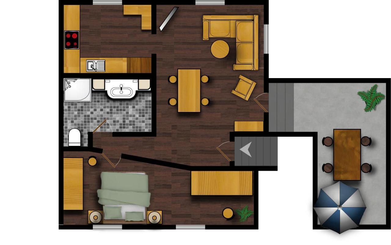Lifestyle Apartman Kurort Steinbach-Hallenberg Kültér fotó